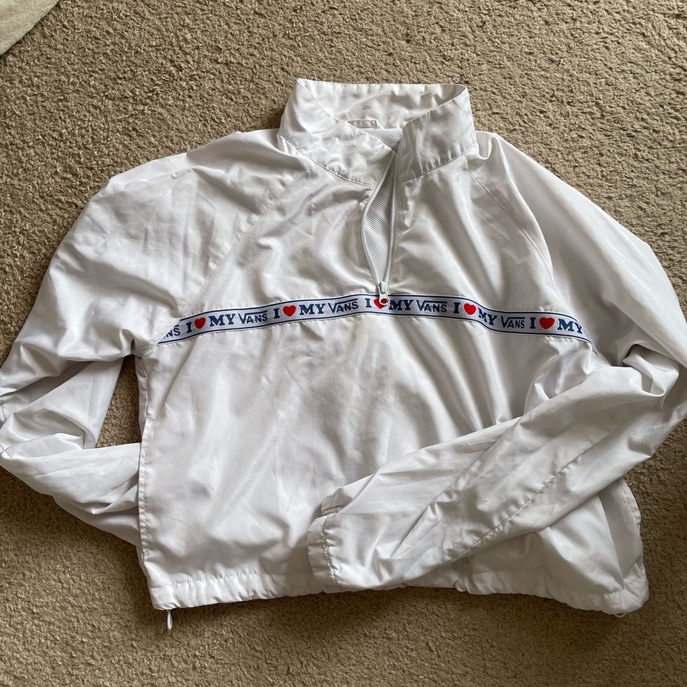 “I❤️my vans” collection windbreaker